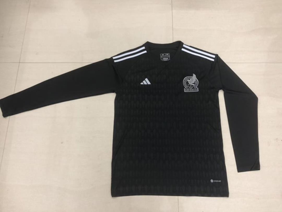 AAA Quality Mexico 2022 World Cup GK Black Long Jersey